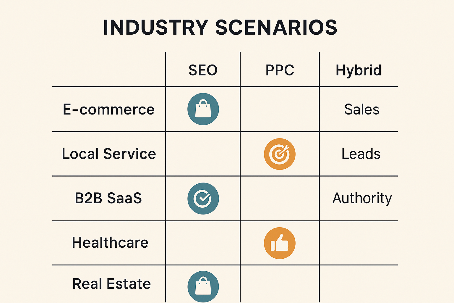 SEO prioritizes various sectors by LeadSupport.net